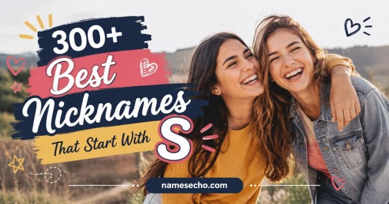 300+ Best Nicknames That Start With S
