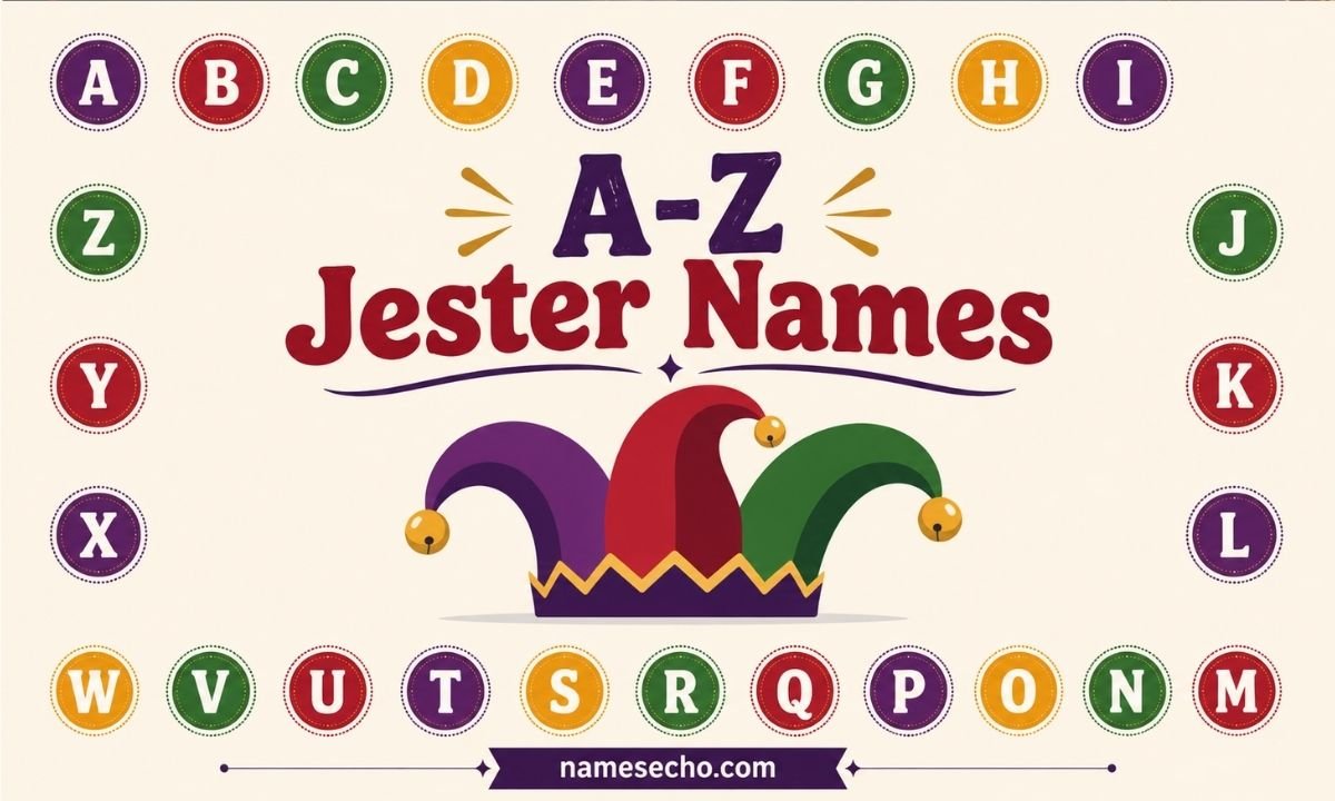 A-Z Jester Names