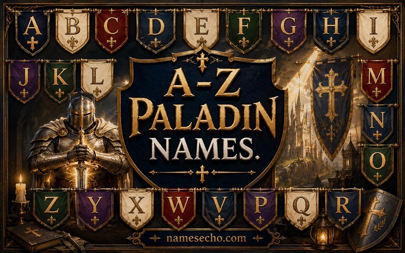 A-Z Paladin Names
