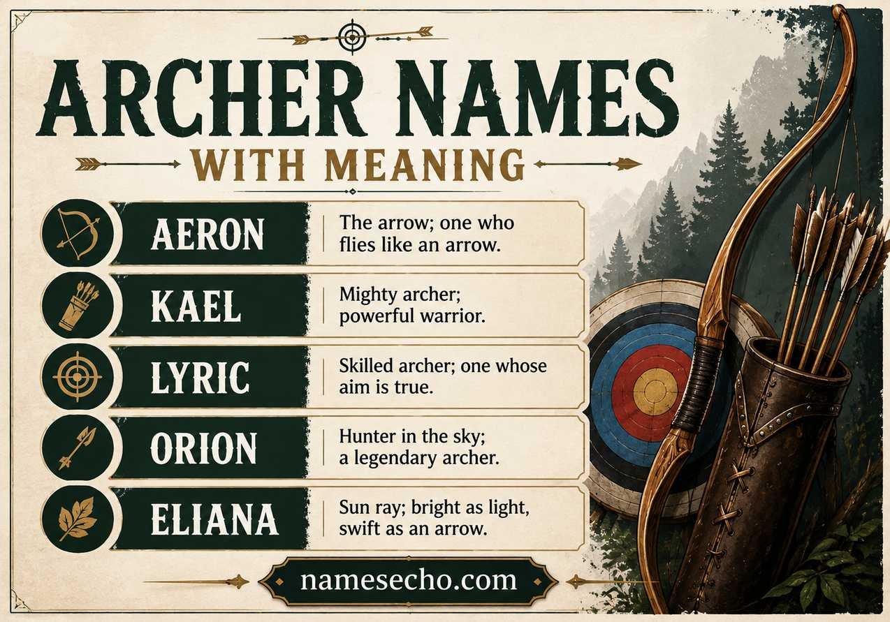 Archer Names with Meaning