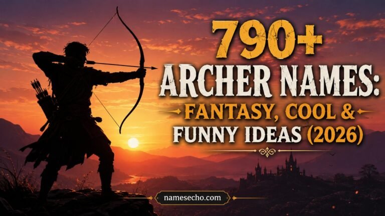 790+ Archer Names: Fantasy, Cool & Funny Ideas (2026)