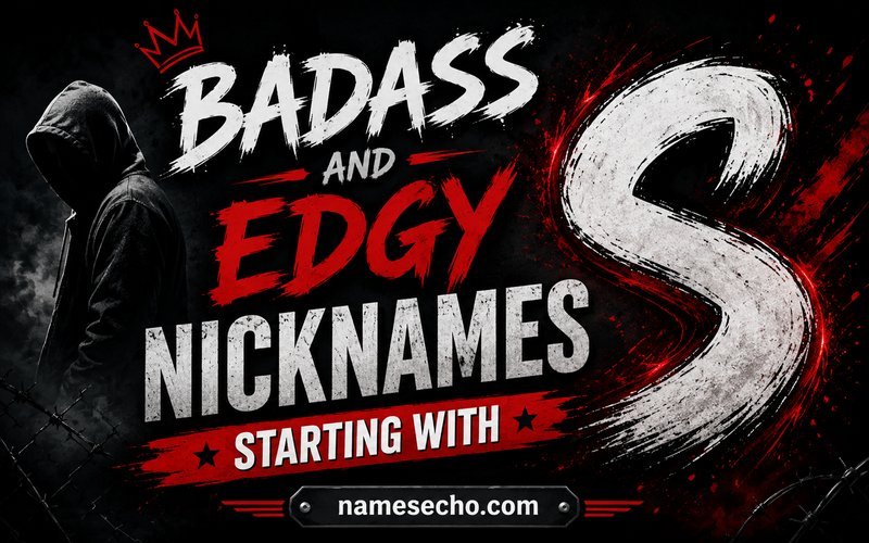 Badass and Edgy Nicknames Starting With S