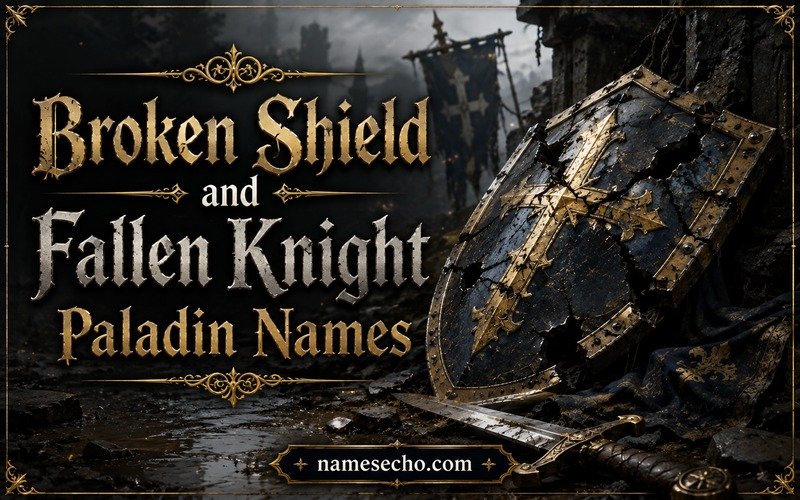 Broken Shield and Fallen Knight Paladin Names