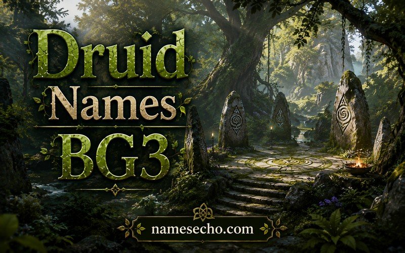 Druid Names BG3