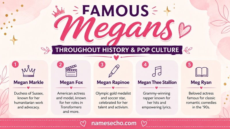 Famous Megans Throughout History & Pop Culture