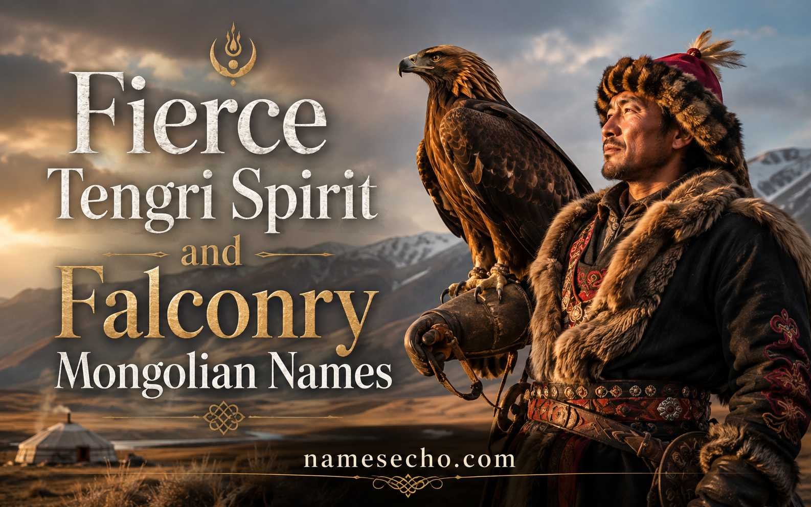 Fierce Tengri Spirit and Falconry Mongolian Names
