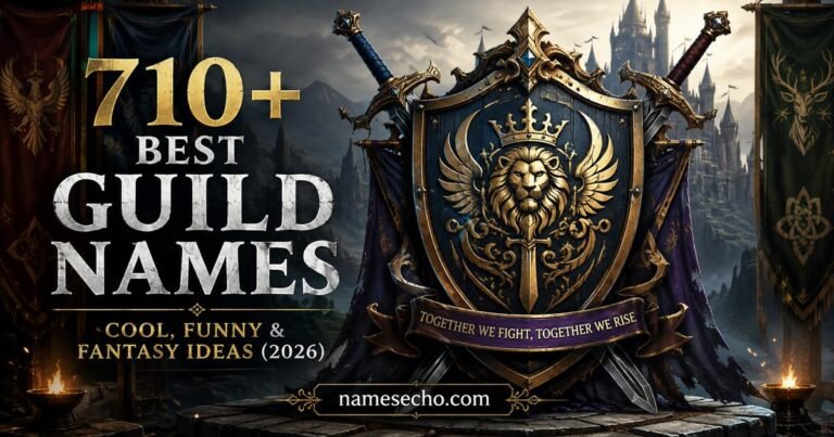 710+ Best Guild Names: Cool, Funny & Fantasy Ideas (2026)