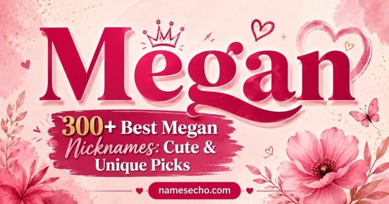 300+ Best Megan Nicknames: Cute & Unique Picks