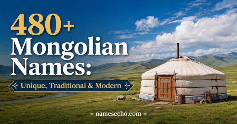 480+ Mongolian Names: Unique, Traditional & Modern