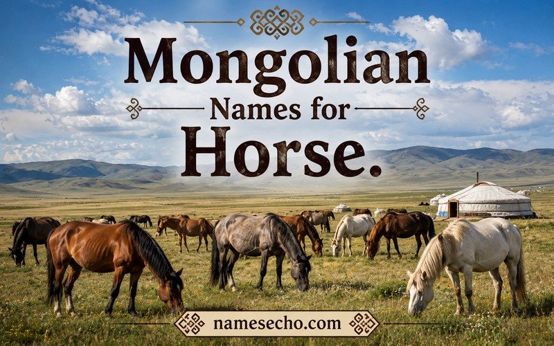 Mongolian Names for Horse