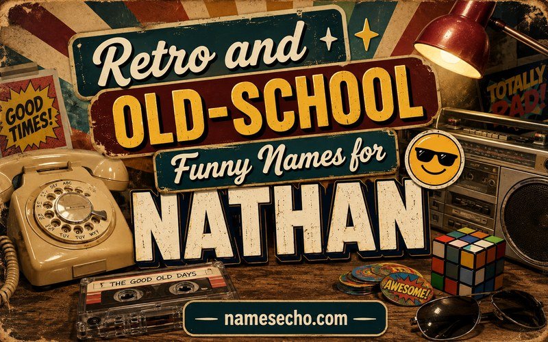 Retro and Old-School Funny Names for Nathan