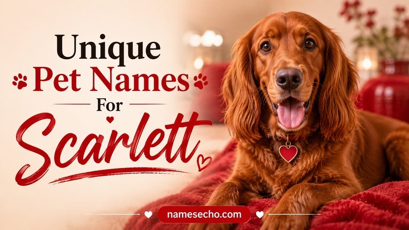 Unique Pet Names For Scarlett