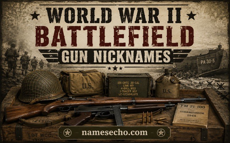 World War II Battlefield Gun Nicknames