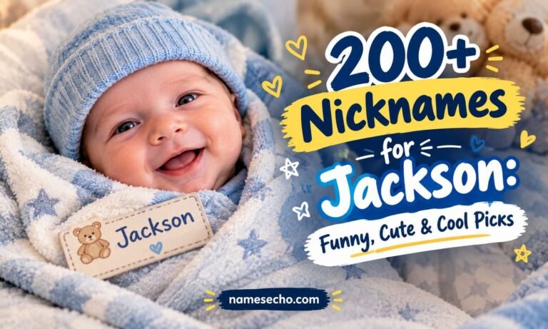 200+ Nicknames for Jackson: Funny, Cute & Cool Picks