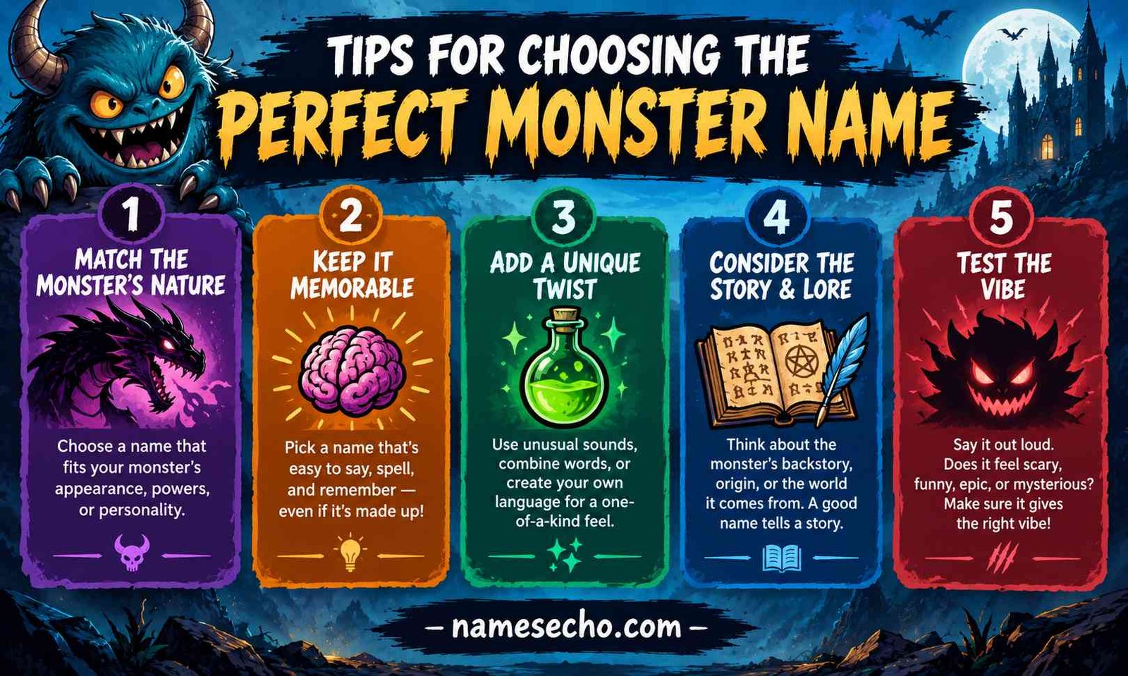 Tips for Choosing the Perfect Monster Name