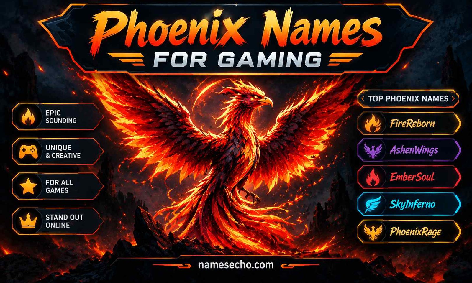 Phoenix Names for Gaming