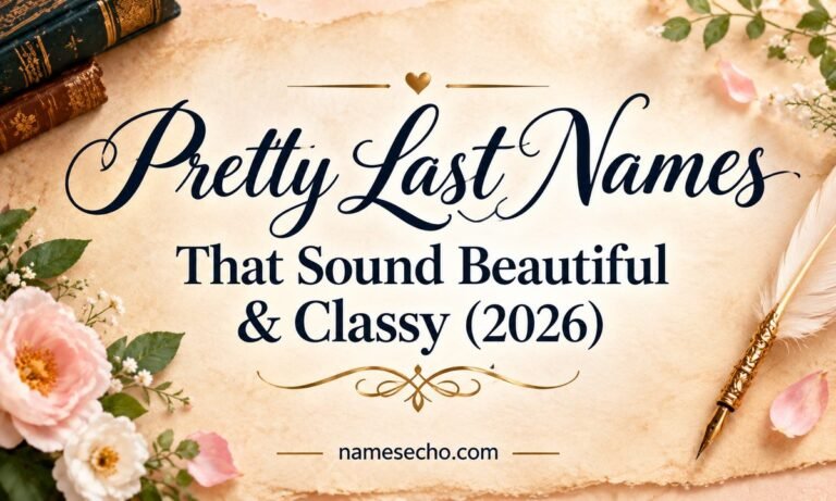 Pretty Last Names That Sound Beautiful & Classy (2026)