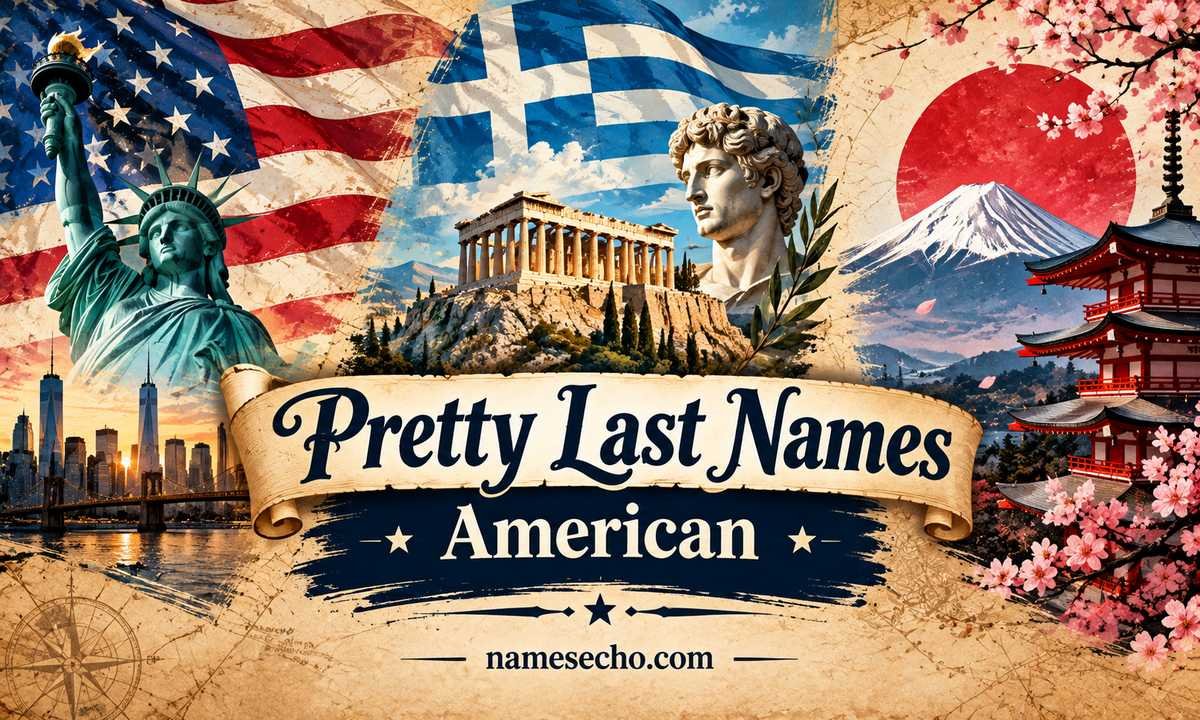 Pretty Last Names American
