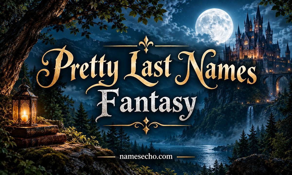 Pretty Last Names Fantasy