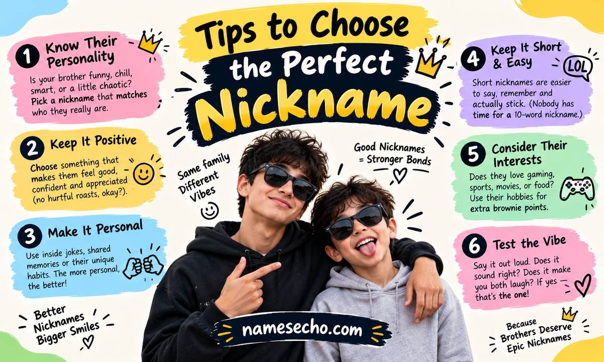 Tips to Choose the Perfect Nickname