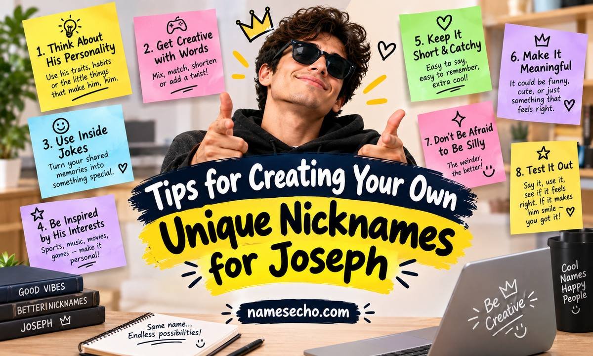 Tips for Creating Your Own Unique Nicknames for Joseph