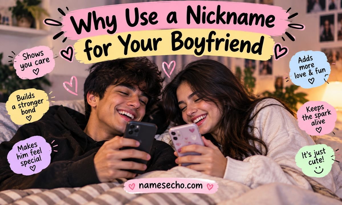 Why Use a Nickname for Your Boyfriend