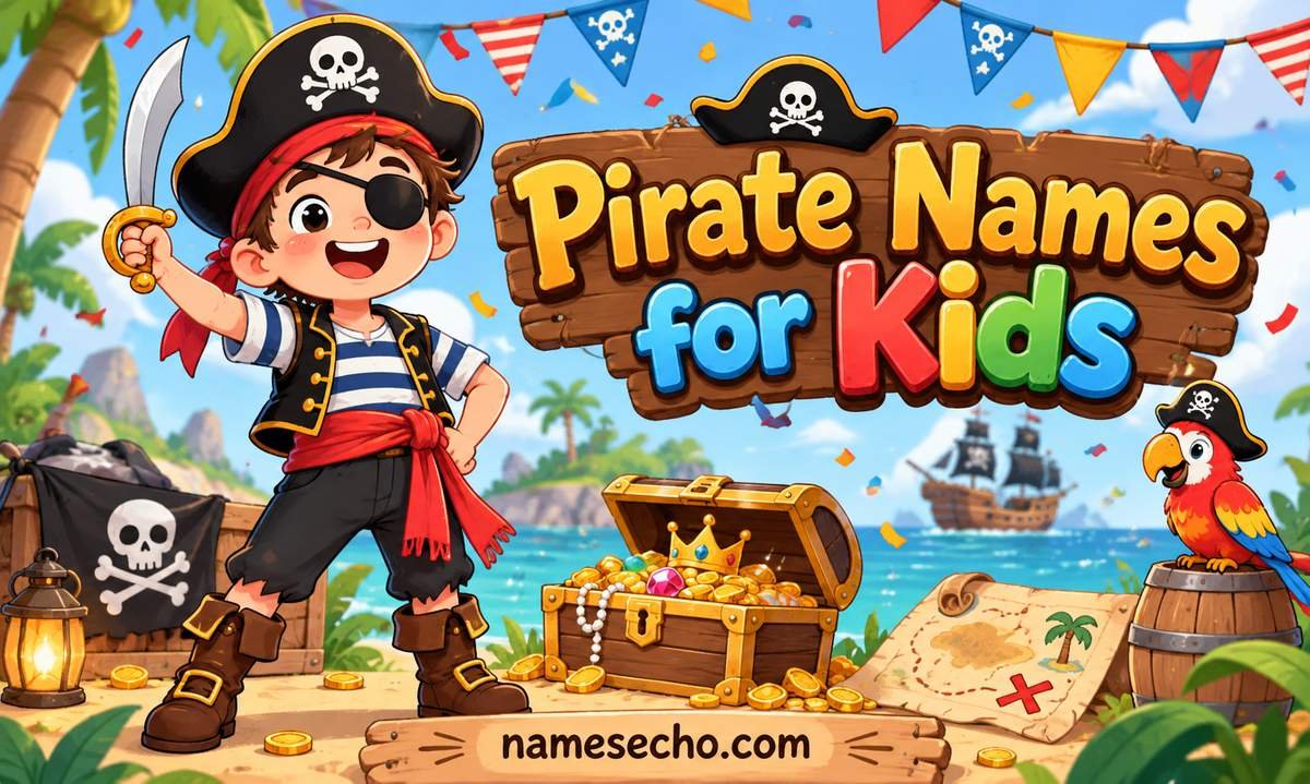 Pirate Names for Kids