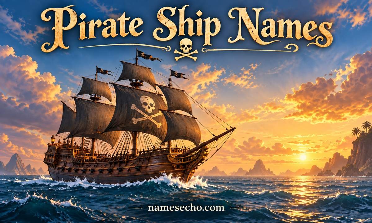 Pirate Ship Names