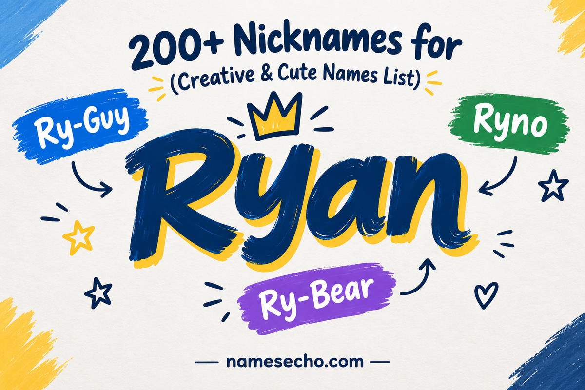 Fun Table Names 200+ Nicknames for Ryan: Creative, Cute and Cool Names List